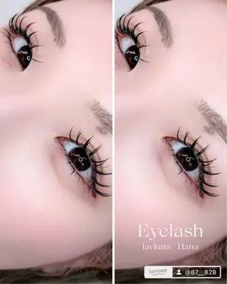 マツエク・マツパ 大石はな / lavlunaのマツエク・マツパデザイン