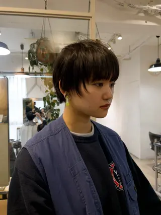 ショート じゅわっと暖色カラー 🍊Moemiのヘアスタイル