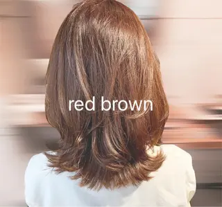 ミディアム カラー ヘアアレンジ GO TODAY SHAiRE SALON 梅田店所属・ベージュカラー/ボブ チャネリングカットのヘアスタイル