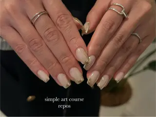 ネイル repos-ルポ-所属・repos yoshitomeのネイルデザイン