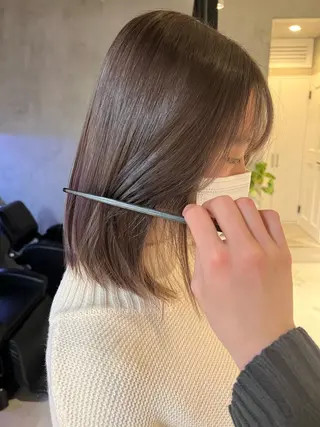 ショート カラー ヘアアレンジ ショートヘア原宿 fifth コシのヘアスタイル