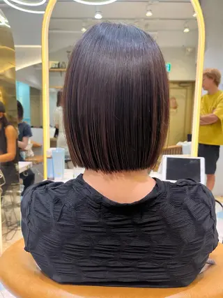 ショート 池袋/似合わせ/縮毛 髪質改善【ugen】のヘアスタイル