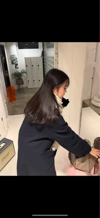 セミロング カラー 🟡ひろの/ツヤ カラー/髪質改善🟡のヘアスタイル