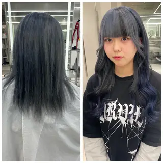 ロング ヘアセット🎀耳つぼ 👂💎MONAMIのヘアスタイル