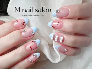 ネイル M🌷nail 長さだし専門店のネイルデザイン