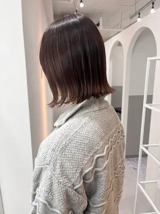 ショート カラー ボブ& 髪質改善FUMIYAのヘアスタイル