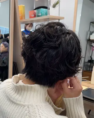 ショート ショート/ボブ/ パーマ/井上のヘアスタイル