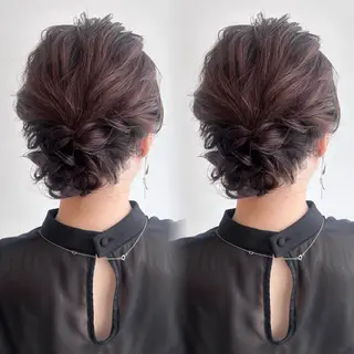 ヘアアレンジ 透明感カラー💎✨/ 西中島/KUREAのヘアスタイル