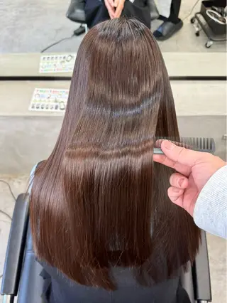 ロング 🎀うる艶モテ髪🎀 透明感/ユナのヘアスタイル