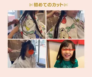 キッズ Hokule'a 戸越銀座　向達真季のヘアスタイル