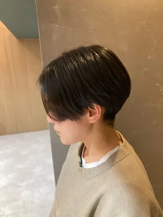 ショート 髪質改善/パパス 学南町/松島大己のヘアスタイル