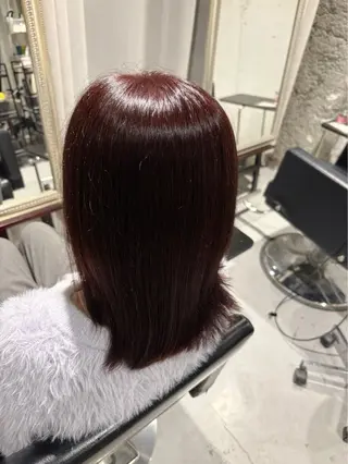 ミディアム カラー inc新小岩 Rionのヘアスタイル