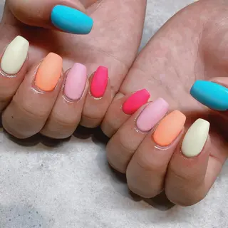 ネイル among アマン所属・lecoa_ kana／amongのネイルデザイン