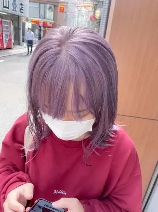 ミディアム カラー ✨カラー支持No.1 🧸ワキ カナコ🧸のヘアスタイル