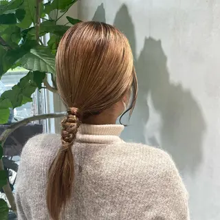 ロング カラー ヘアアレンジ Lico所属・カット無料です♪ 濱野玲奈のヘアスタイル