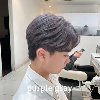 ショート カラー メンズ 樋笠 知佳のヘアスタイル