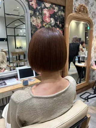 ショート ZA/ZA shinjuku所属・misaki 無料カットモデルのヘアスタイル