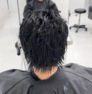 パーマ メンズ 【柏メンズパーマ職人 】店長 KAZUMAのヘアスタイル