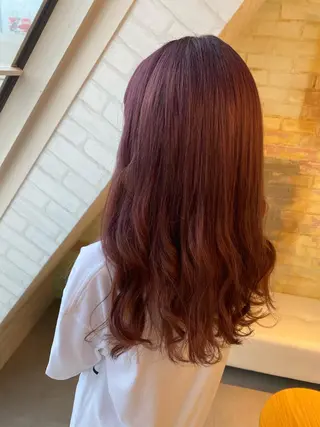 ロング カラー YUNA ユウナのヘアスタイル