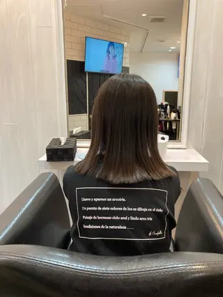 セミロング JUNO HAIR SALON所属・RuCOR. yuriのヘアスタイル