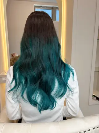 ロング カラー force  hair所属・🫧富田 苑実🫧のヘアスタイル