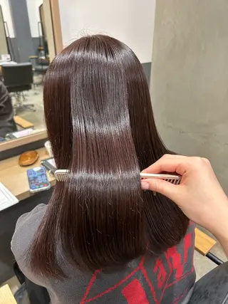 セミロング lolonois 宮城茉歩呂のヘアスタイル