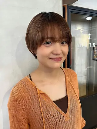 ショート carlm【カールム 】薬院・今泉のヘアスタイル