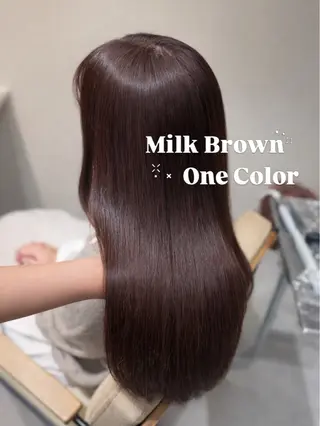 セミロング カラー 梅田 / ハイトーン Shionのヘアスタイル