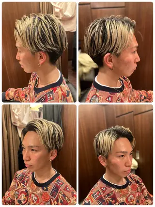 ショート BroTokyo Barbershop 銀座店所属・大河 たいがのヘアスタイル