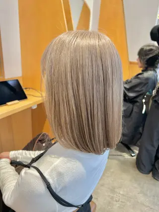 ミディアム ✨艶髪✨ 透明感カラー Rinのヘアスタイル