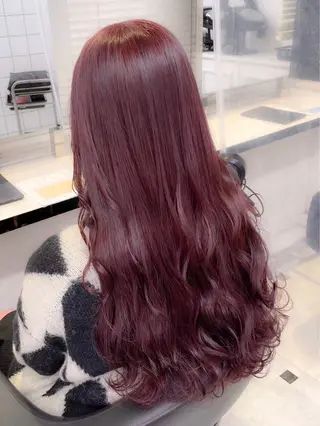 カラー 暖色メンズレディース 🍓優 音のヘアスタイル