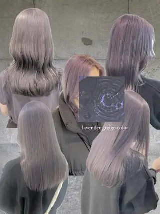 ロング 透明感カラー・レイヤ ー🎀amika🎀のヘアスタイル