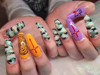 ネイル 💜bora .のネイルデザイン