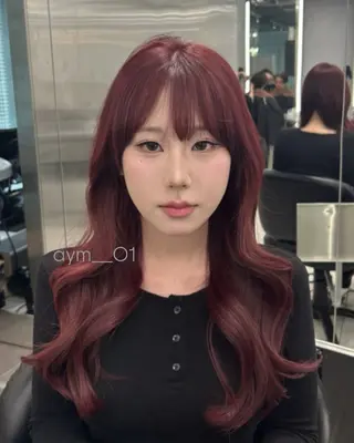 セミロング 銀座/韓国ヘア🤍 レイヤーAYUMIのヘアスタイル