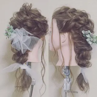 ロング ヘアアレンジ ✨🌿大人可愛い愛さ れhair🌿✨松本のヘアスタイル