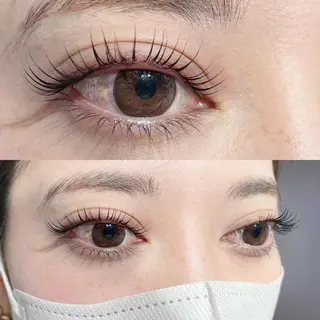 マツエク・マツパ Aim NAIL&EYELASH.BROW立花店所属・Aim立花店 Mihoのマツエク・マツパデザイン