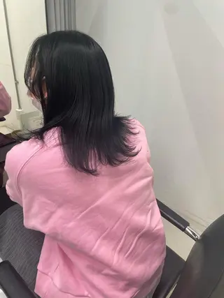 ミディアム カラー キッズ オトナヘア🌸 harukaのヘアスタイル