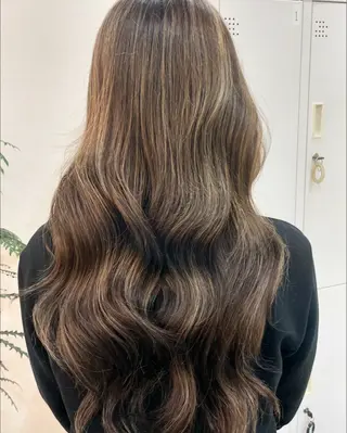 ロング カラー hair terrace M所属・郡山/透明感カラー /馬場アンドレアのヘアスタイル