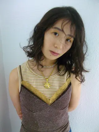 ハイレイヤー/ カラー/nanamiのヘアスタイル