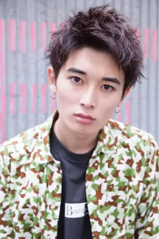 ショート メンズ Steelo  渋谷所属・✴︎赤み除去カラー daichi✴︎のヘアスタイル