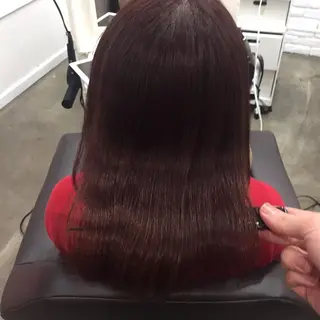 ロング カラー パーマ ヘアアレンジ メンズ キッズ ネイル マツエク・マツパ 💟Chloe原宿店 🩶ハイトーンのヘアスタイル