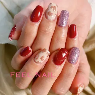 ネイル 秋好 悠のネイルデザイン