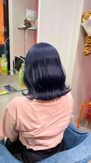 セミロング カラー Boxmico. / カカズ コトネのヘアスタイル