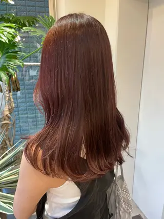 ミディアム 透明感カラー 🦋AYAのヘアスタイル