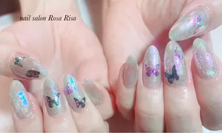 セミロング ネイル ネイルスタジオ シェイクユアハンズのネイルデザイン