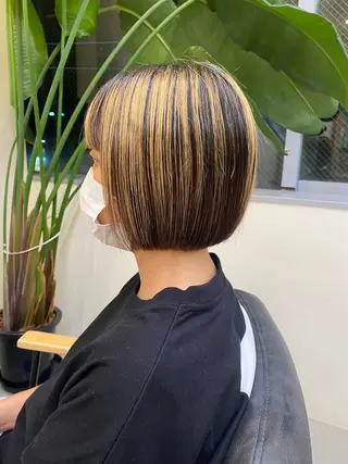 勝海 絢音のヘアスタイル