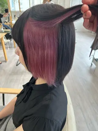 ショート カラー 💙まこと💙艶 カラー(Rico)のヘアスタイル