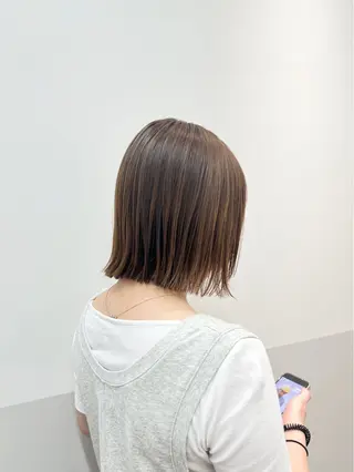 ミディアム カラー ヘアアレンジ SALOWIN川崎所属・似合わせレイヤー/ 美髪縮毛矯正/ミナエのヘアスタイル