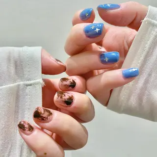 ネイル シモダ カスミ 🦀 @ksm_smdのネイルデザイン