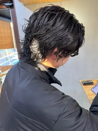 メンズ アキト/ メンズ/透明感暗髪のヘアスタイル